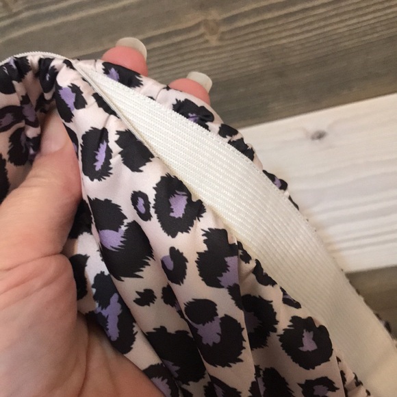 WD•NY ⚜️ Satin Feel Hombre Leopard Skirt Midi Skirt - Picture 9 of 10